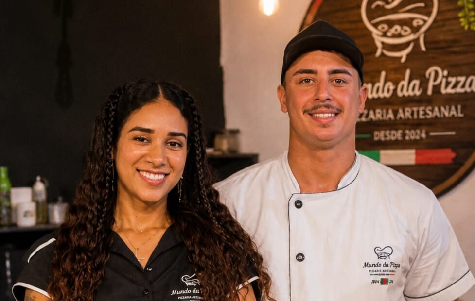De uma Kombi a uma pizzaria em expansão: a trajetória do casal que transformou um sonho na Mundo da Pizza