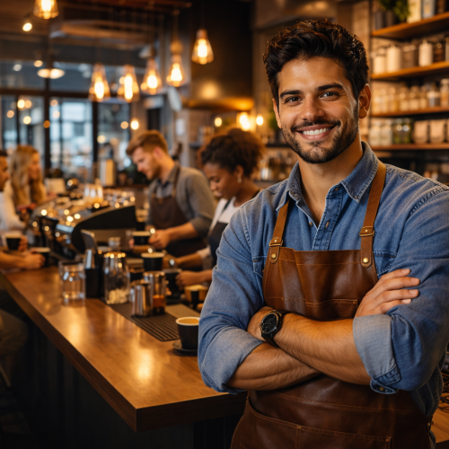 De vendedor ambulante a dono de rede milionária de cafeterias
