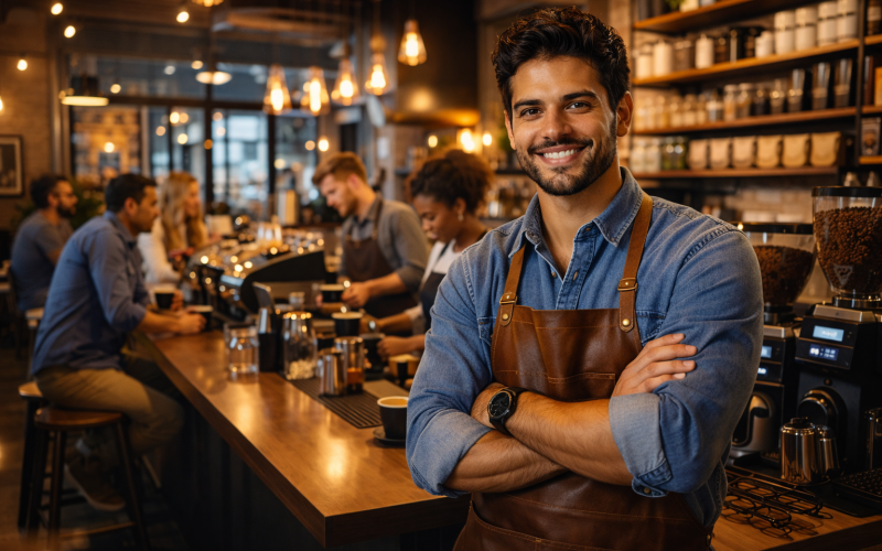 De vendedor ambulante a dono de rede milionária de cafeterias